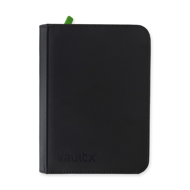 Vault X 4-Pocket Black Binder
