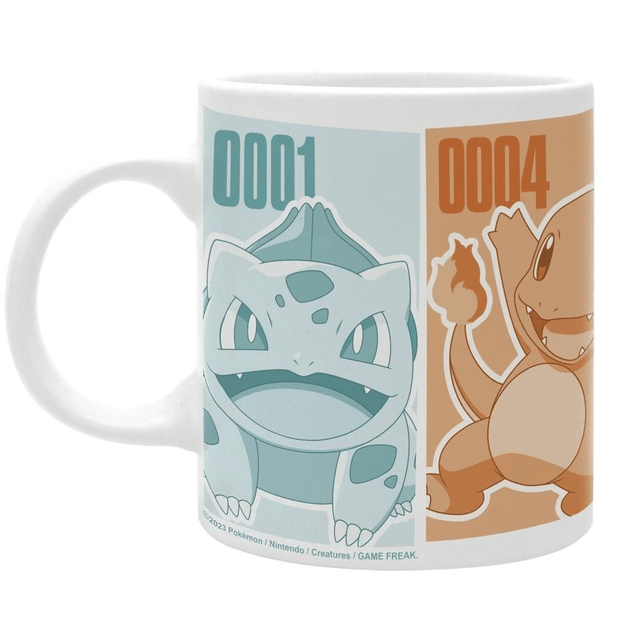 Pokemon: Kanto Starters 320ml Mug