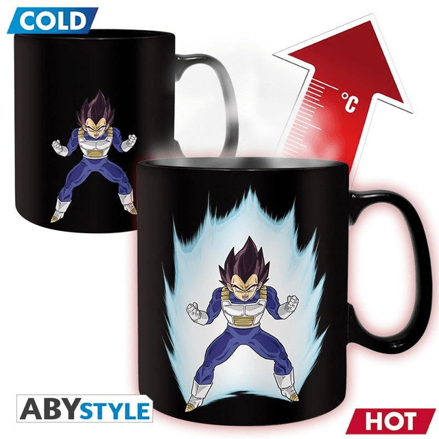 Dragon Ball Z: Vegeta Heat Change Mug
