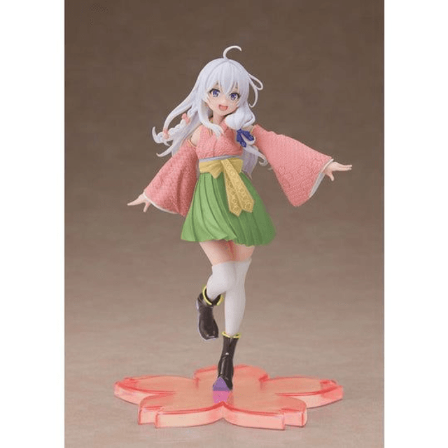 Wandering Witch The Journey of Elaina: Elaina Sakura Kimono Ver. Renewal Edition Figure