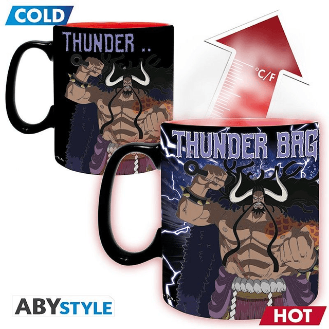 One Piece: Luffy vs Kaido Heat Change Mug