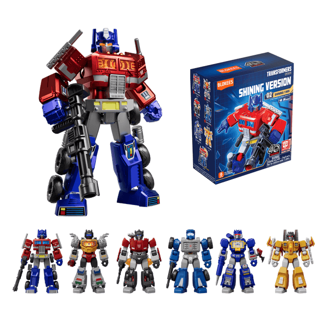Transformers: Shining Version 02 Shining 1985 Blokees Plastic Model Kit Blind Box