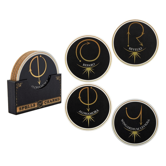 Harry Potter: Spells & Charms Coaster 4- Pack