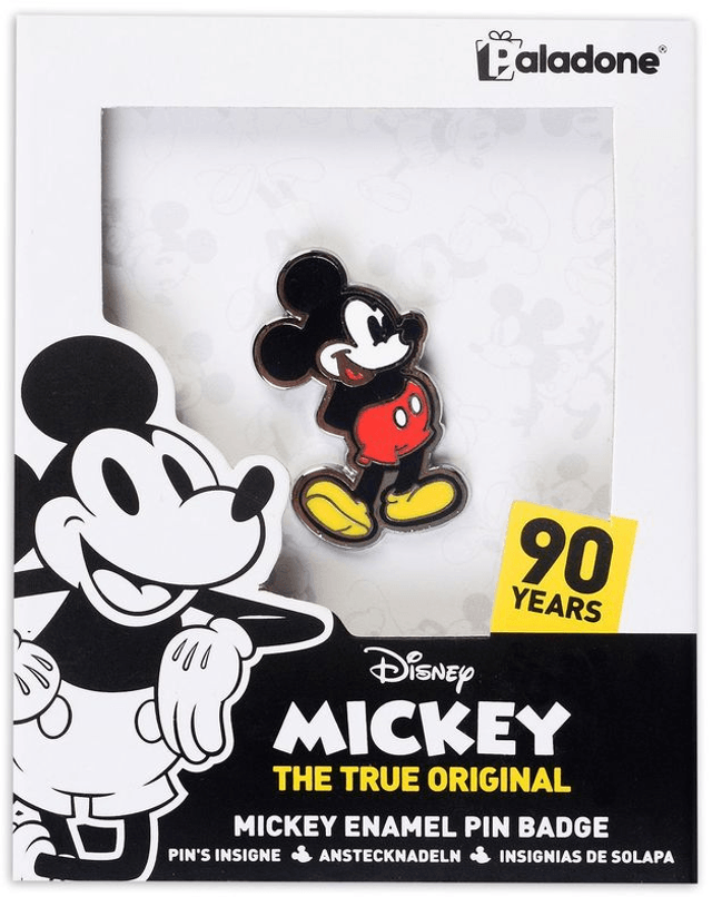 Disney: Mickey Mouse 90 Years Metal Pin Badge 
