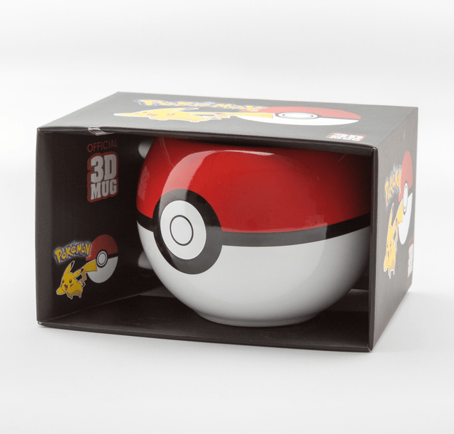 Pokemon: Pokeball 3D Mug