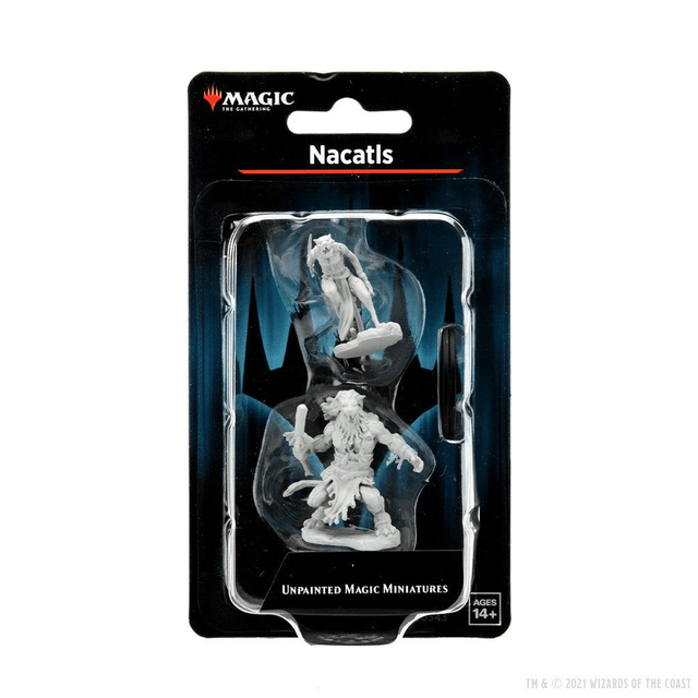 Magic The Gathering: Nacatls Unpainted Miniatures