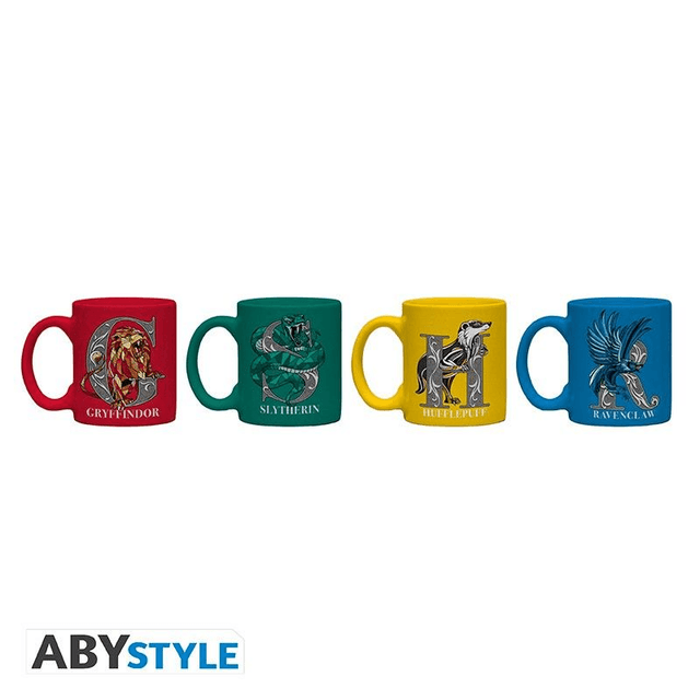 Harry Potter: Set of 4 Espresso Mugs