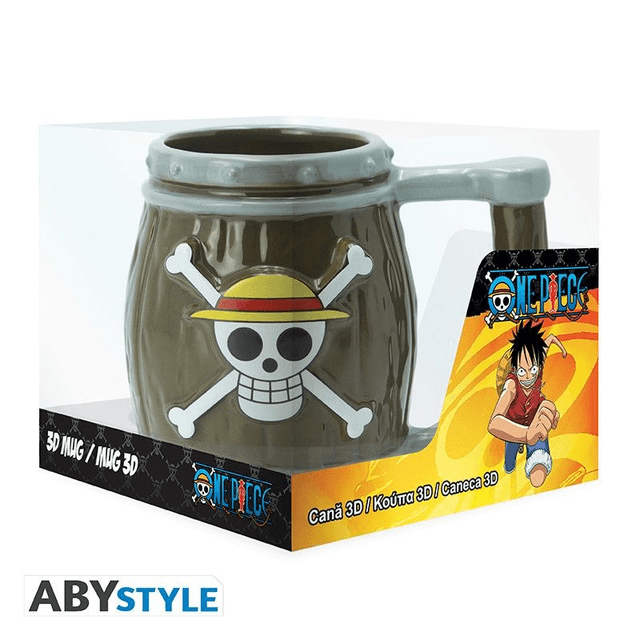 One Piece: Barrel 3D Mug