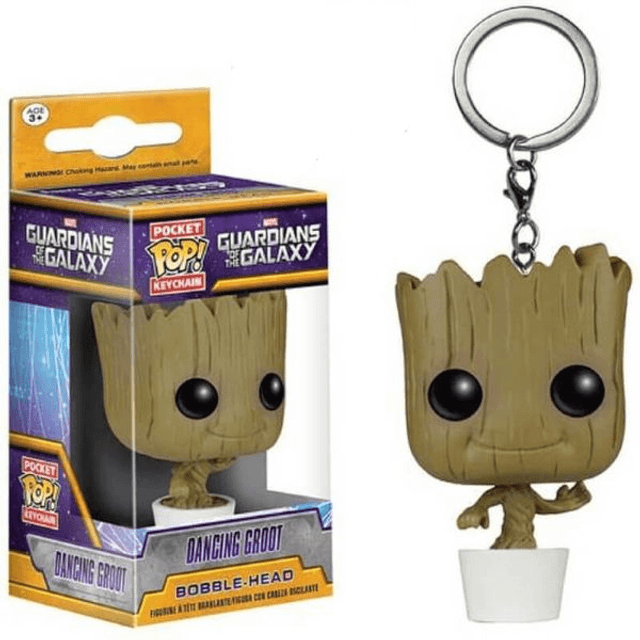 Guardians of the Galaxy: Dancing Groot Pop! Keychain