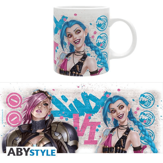 League of Legends: Vi vs Jinx Mug