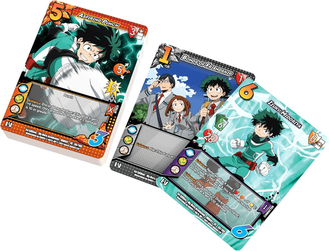 My Hero Academia Card Game: Izuku Midoriya vs Katsuki Bakugo 2-Play Rival Deck