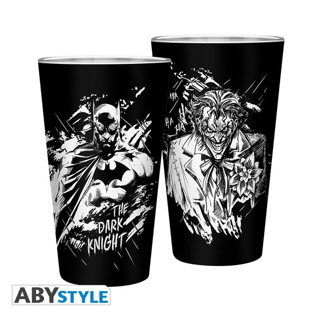 DC: Batman & Joker Large Glass