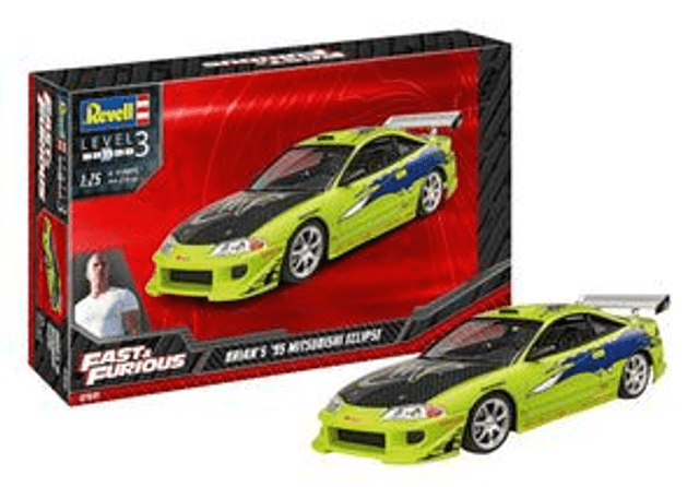 The Fast & Furious: Brian's 1995 Mitsubishi Eclipse Model Kit