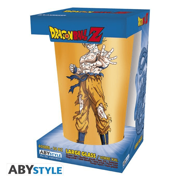 Dragon Ball: Super Saiyan Goku 400ml Glass 