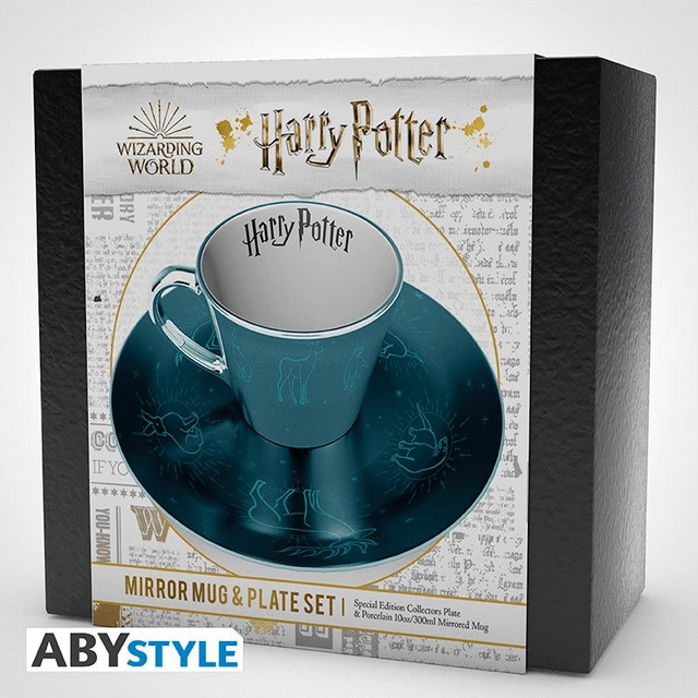 Harry Potter: Patronus Mirror Mug and Plate Set