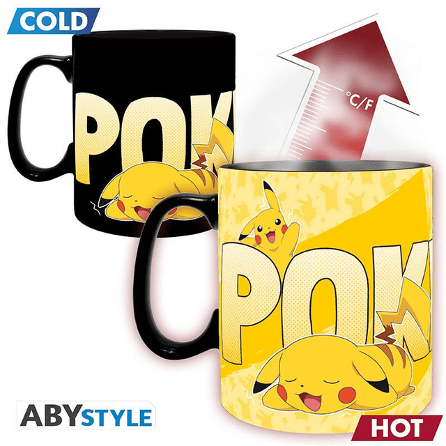 Pokemon: Pikachu Heat Change Mug