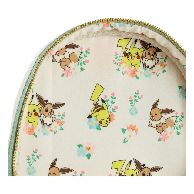 Pokemon: Pikachu & Eevee Floral Mini Backpack