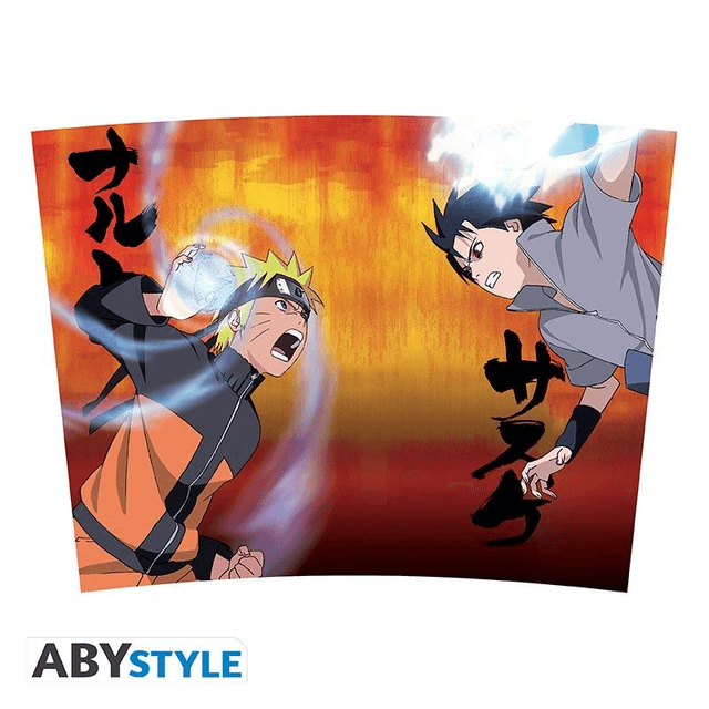 Naruto Shippuden: Naruto vs Sasuke Travel Mug