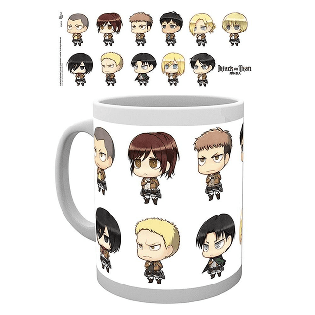 Attack on Titan: All Chibis Mug