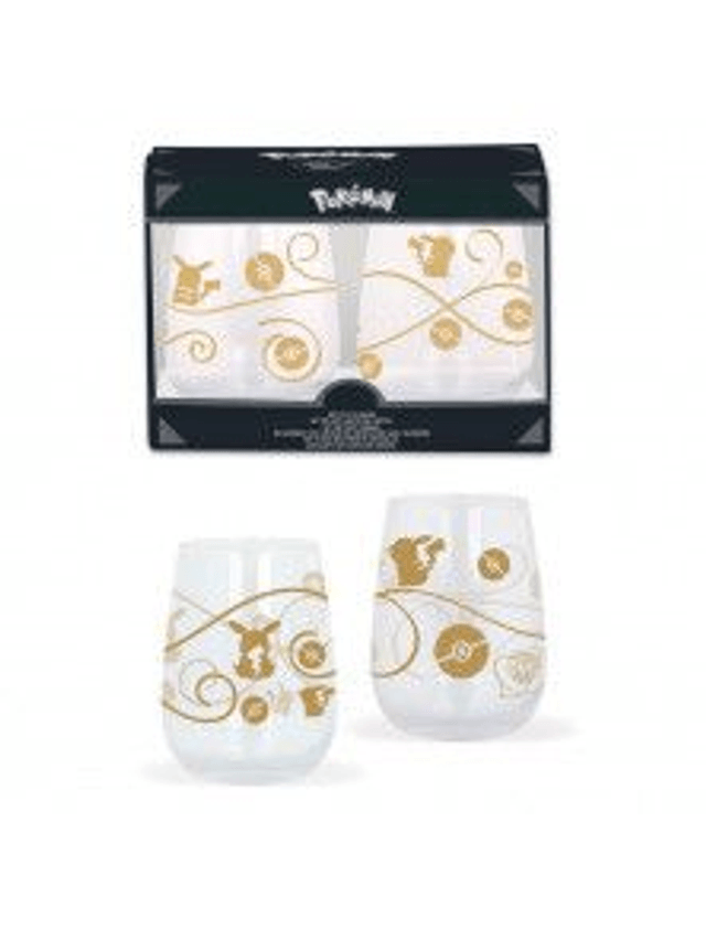 Pokemon: Crystal Glasses 2-Pack