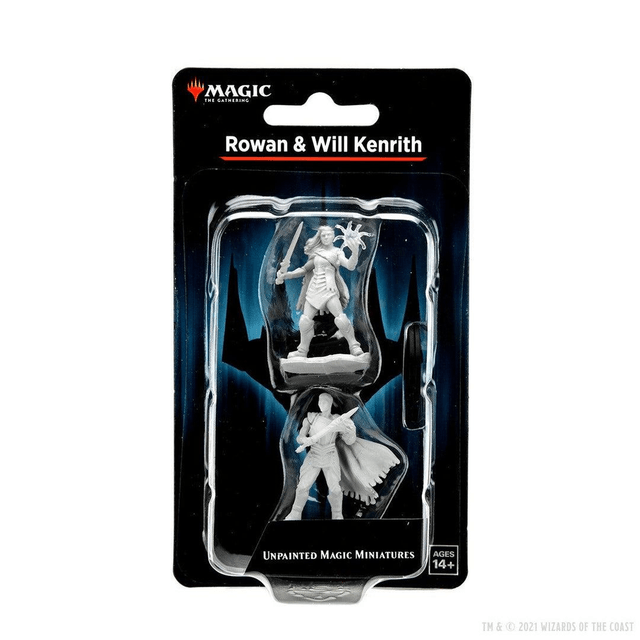 Magic the Gathering: Rowan and Will Kenrith Unpainted Miniatures