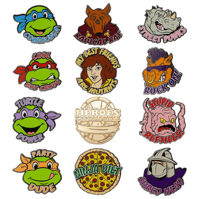 Teenage Mutant Ninja Turtles: World Pin Badge