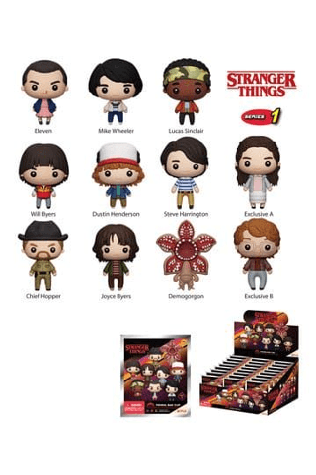 Stranger Things Mystery Bag Clip (Series 1)
