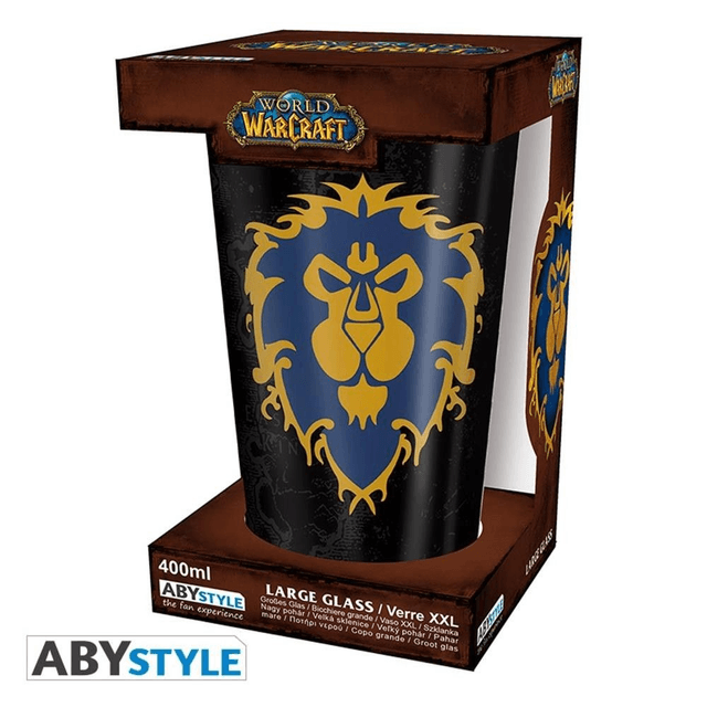 World of Warcraft: For The Alliance 400ml Glass