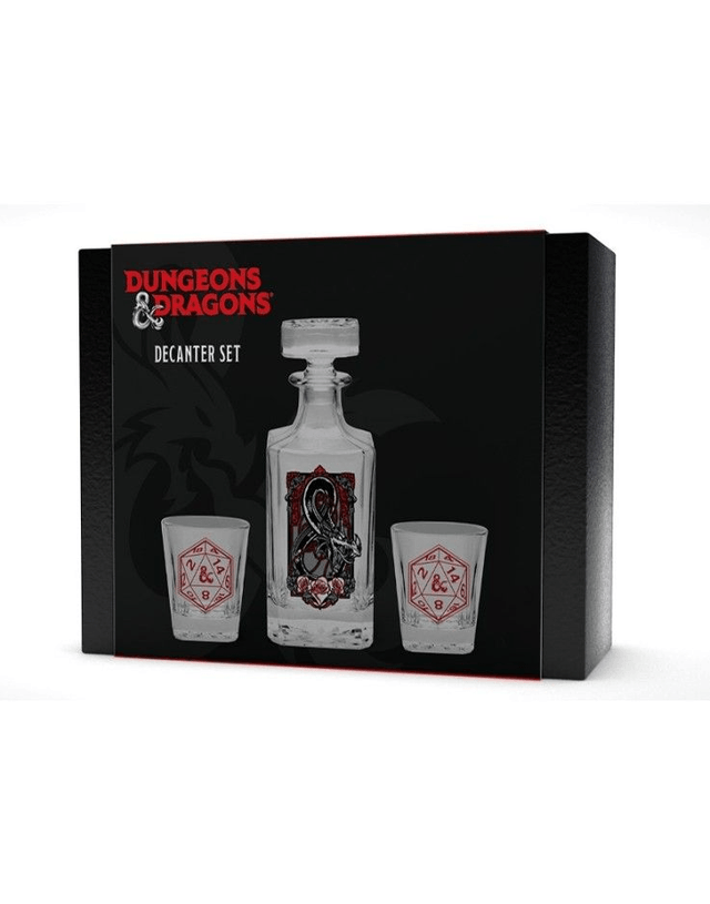 Dungeons and Dragons Decanter and Tumbler Set