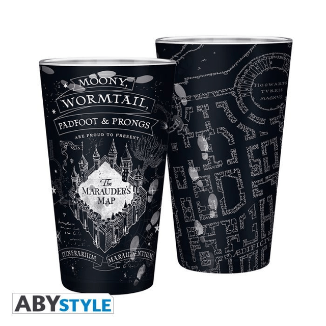 Harry Potter: Marauder's Map 400ml Glass