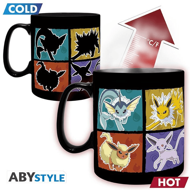 Pokemon: Eeveelutions Heat Change Mug
