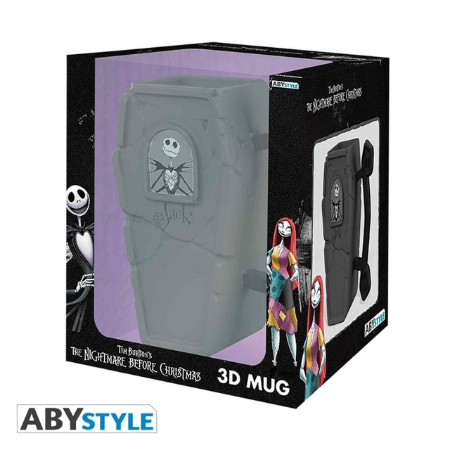 Nightmare Before Christmas: Jack's Coffin 3D Mug
