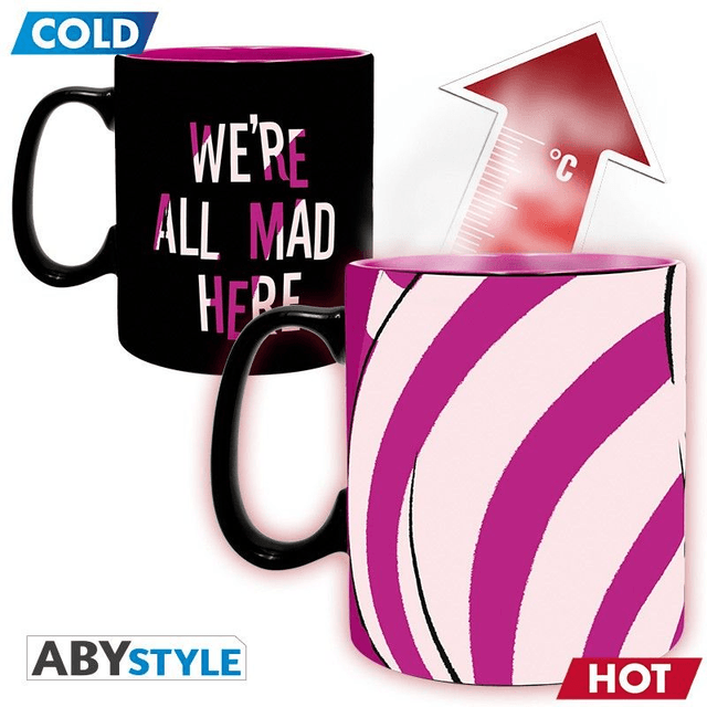 Disney: Alice in Wonderland Cheshire Cat Heat Change Mug