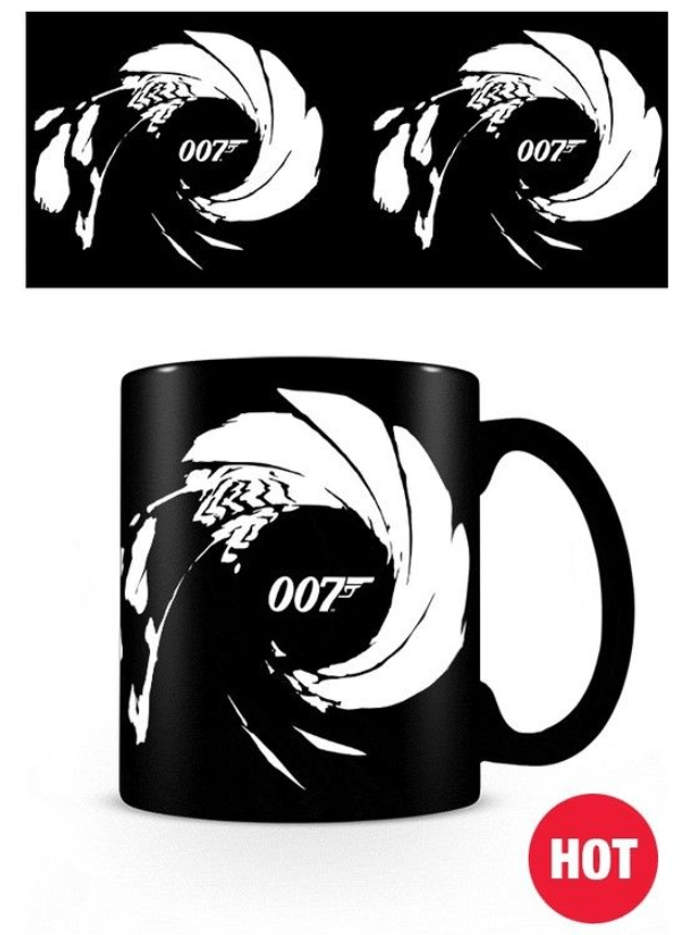 James Bond: Gunbarrel Heat Change Mug
