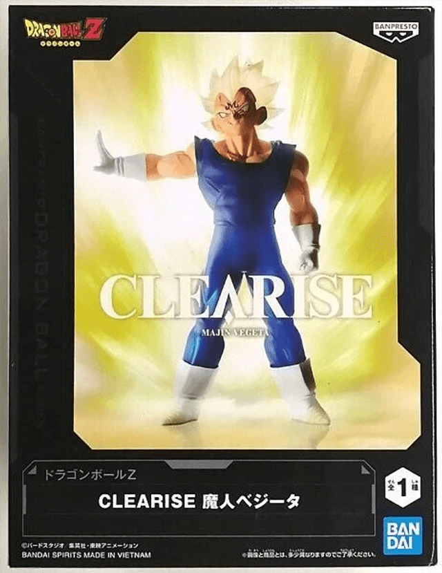 Dragon Ball Z: Majin Vegeta Clearise Figure