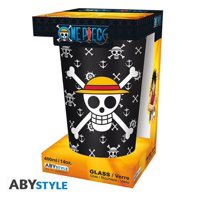 One Piece: Luffy 400ml Glass