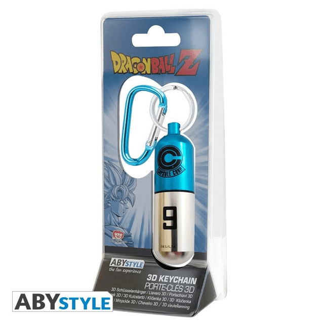 Dragon Ball Z: Capsule Corps Keychain