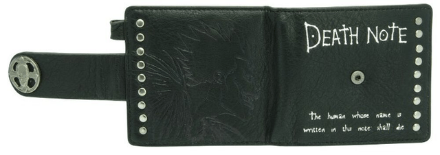 Death Note: Premium Bi-Fold Wallet with Chains