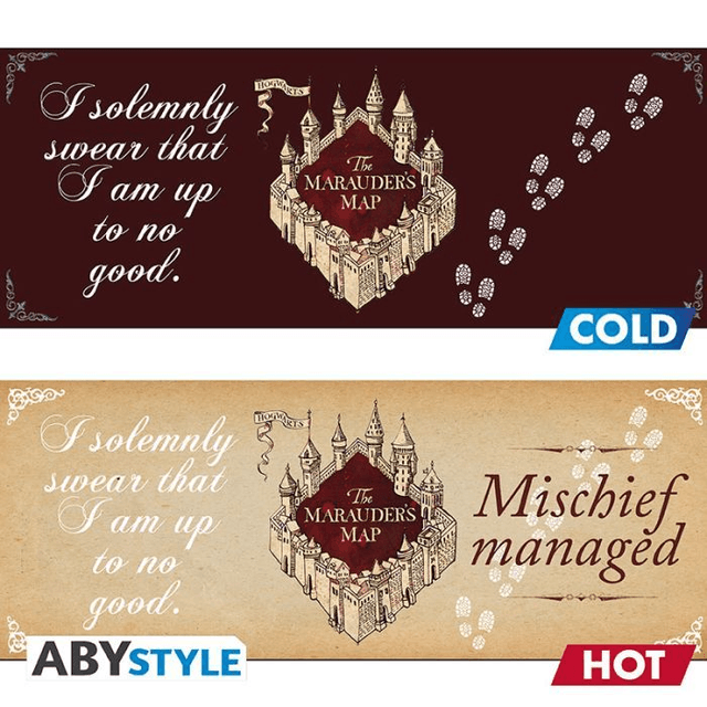 Harry Potter: Marauders Map Heat Change Mug