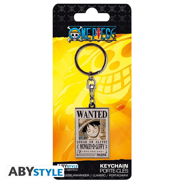 One Piece: Luffy Wanted Poster Keychain