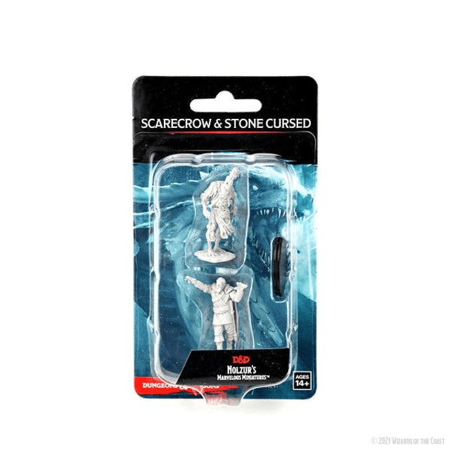 Dungeons & Dragons: Scarecrow & Stone Cursed Unpainted Miniatures