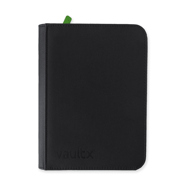 Vault X 4-Pocket Black Binder