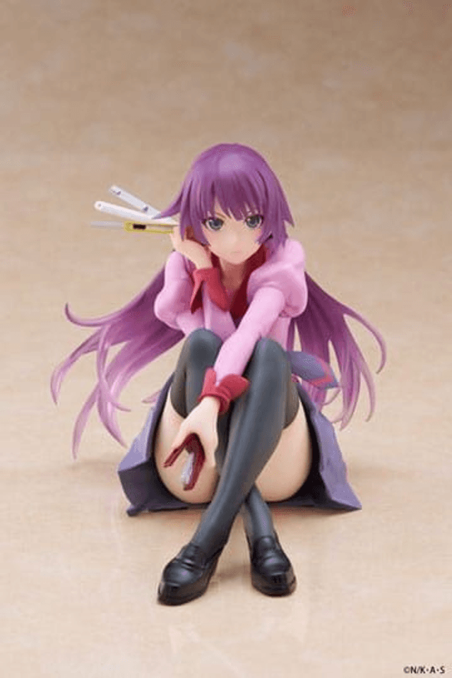 Monogatari: Hitagi Senjougahara Desktop Cute Figure