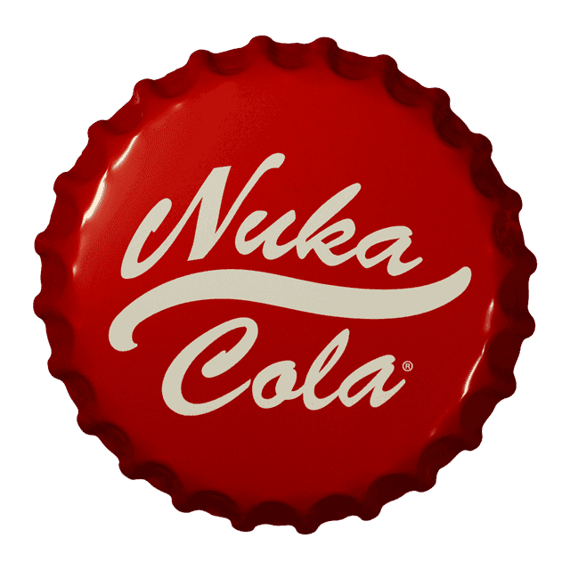 Fallout: Nuka-Cola Bottle Cap Tin Sign