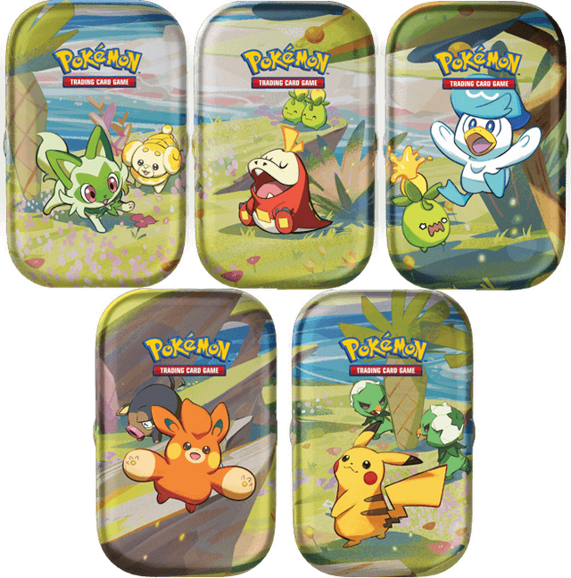 Paldea Friends Mini Tins