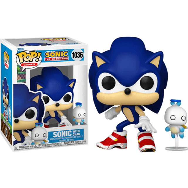 Sonic the Hedgehog: Sonic with Chao Pop! #1036
