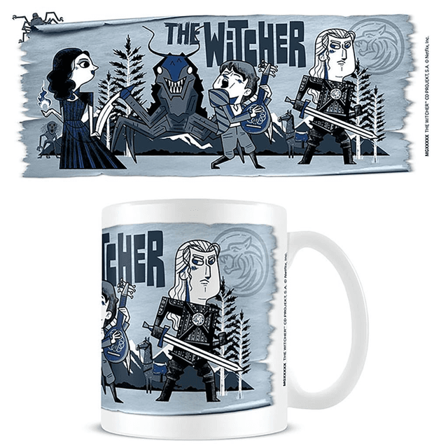 The Witcher: Illustrated Adventure Mug