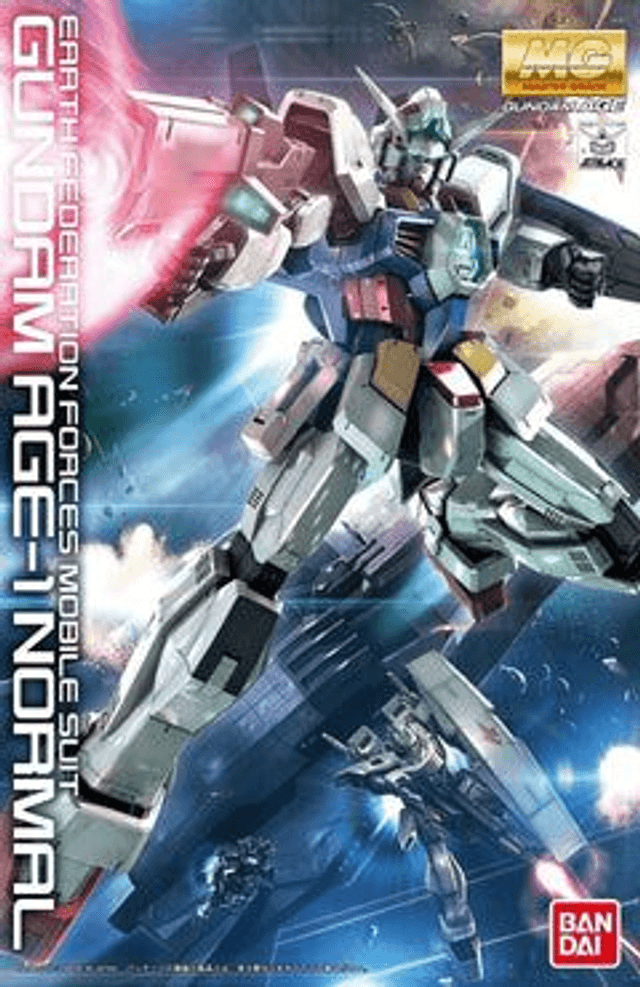 Earth Federation Forces Mobile Suit Gundam Age-1 Normal Plastic Model Kit
