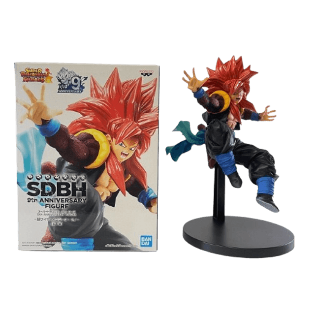 Super Dragon Ball Heroes: Super Saiyan 4 Gogeta 9th Anniversary Figure