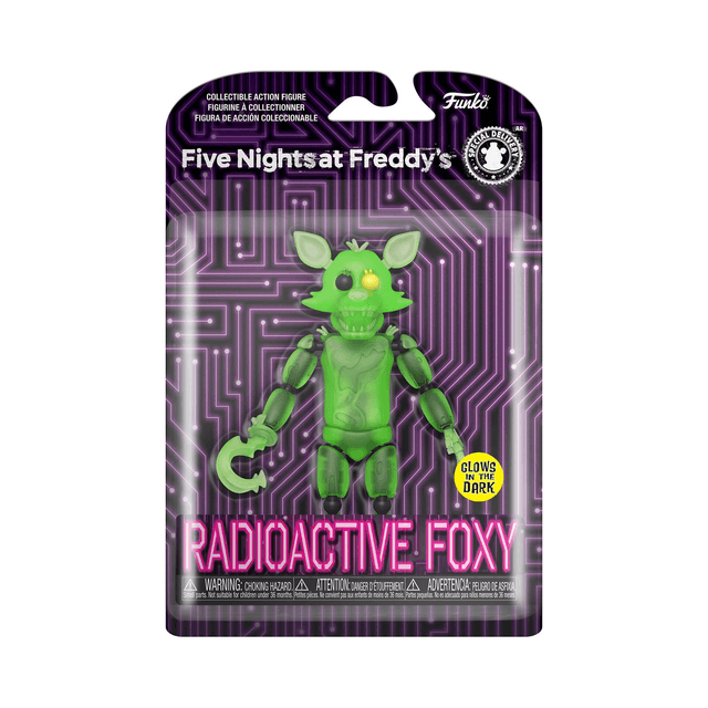 Five Nights at Freddy&#039;s: Radioactive Foxy Action Figure